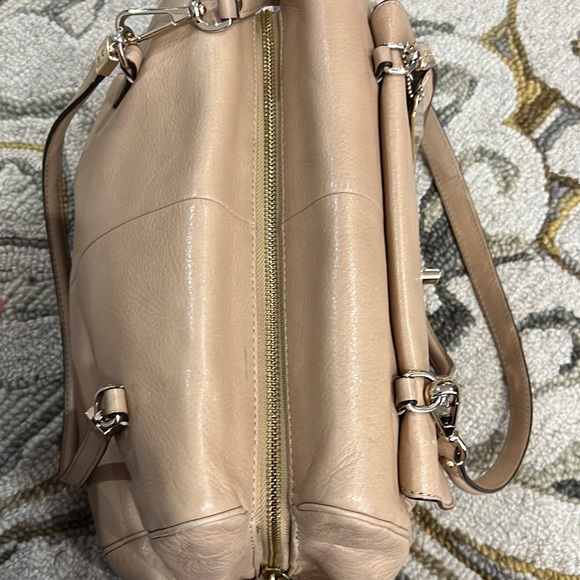 💕 coach beige leather large satchel shoulder bag 💕 - Picture 13 of 16
